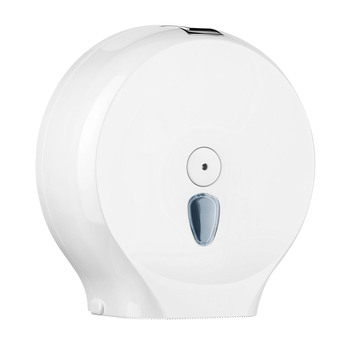 HYGSOFT Toilettenpapier-Spender absperrbar für Jumborollen bis 28 cm Ø weiß 